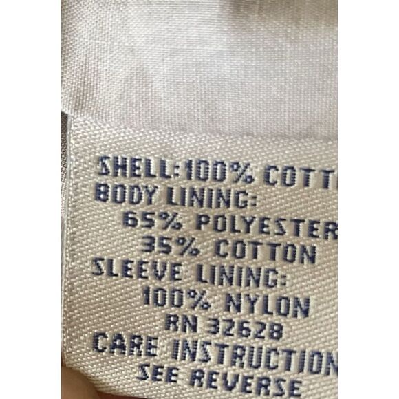 Vintage Destinations “Freightliner Jacket Bomber Men's  Size L Red/ Beige Zip - Picture 6 of 10